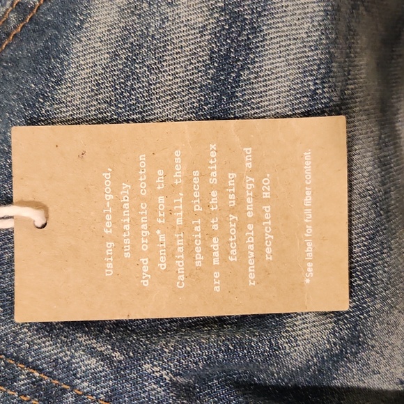 Light wash Madewell "the perfect jean" eco collection jean shorts size 29, NWT! - Picture 14 of 14